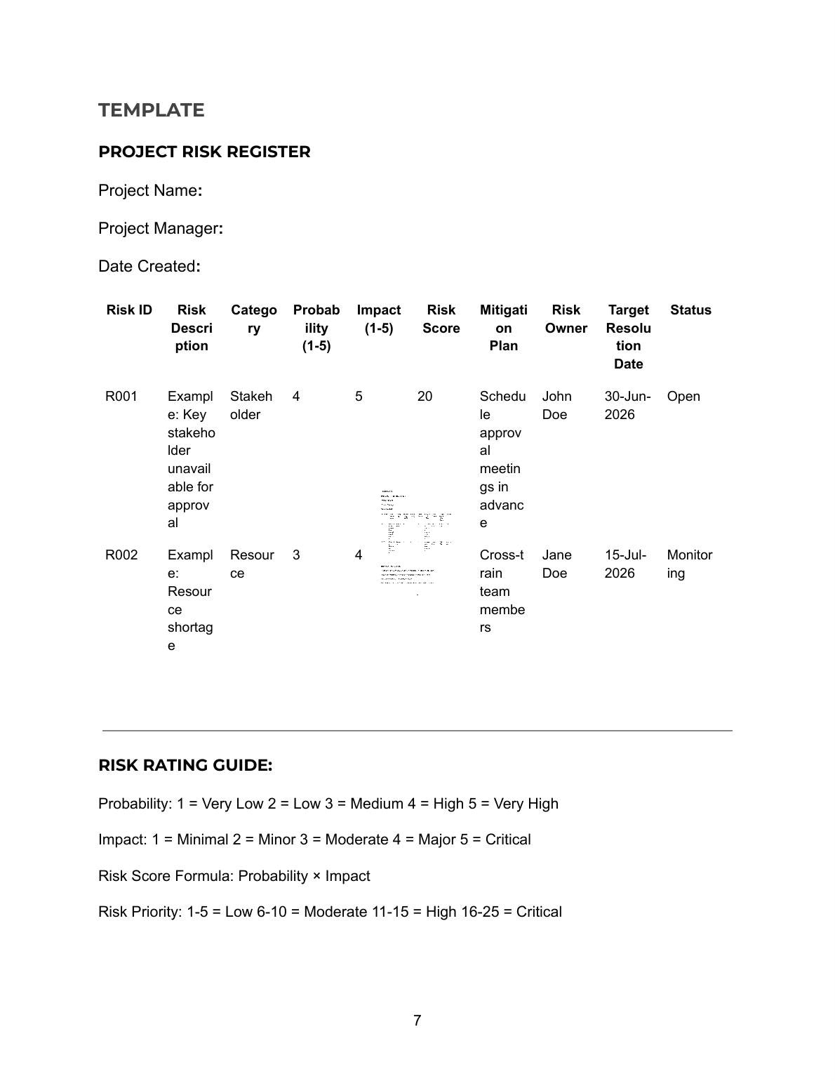Governance and integration controls checklist and documentation audit template preview
