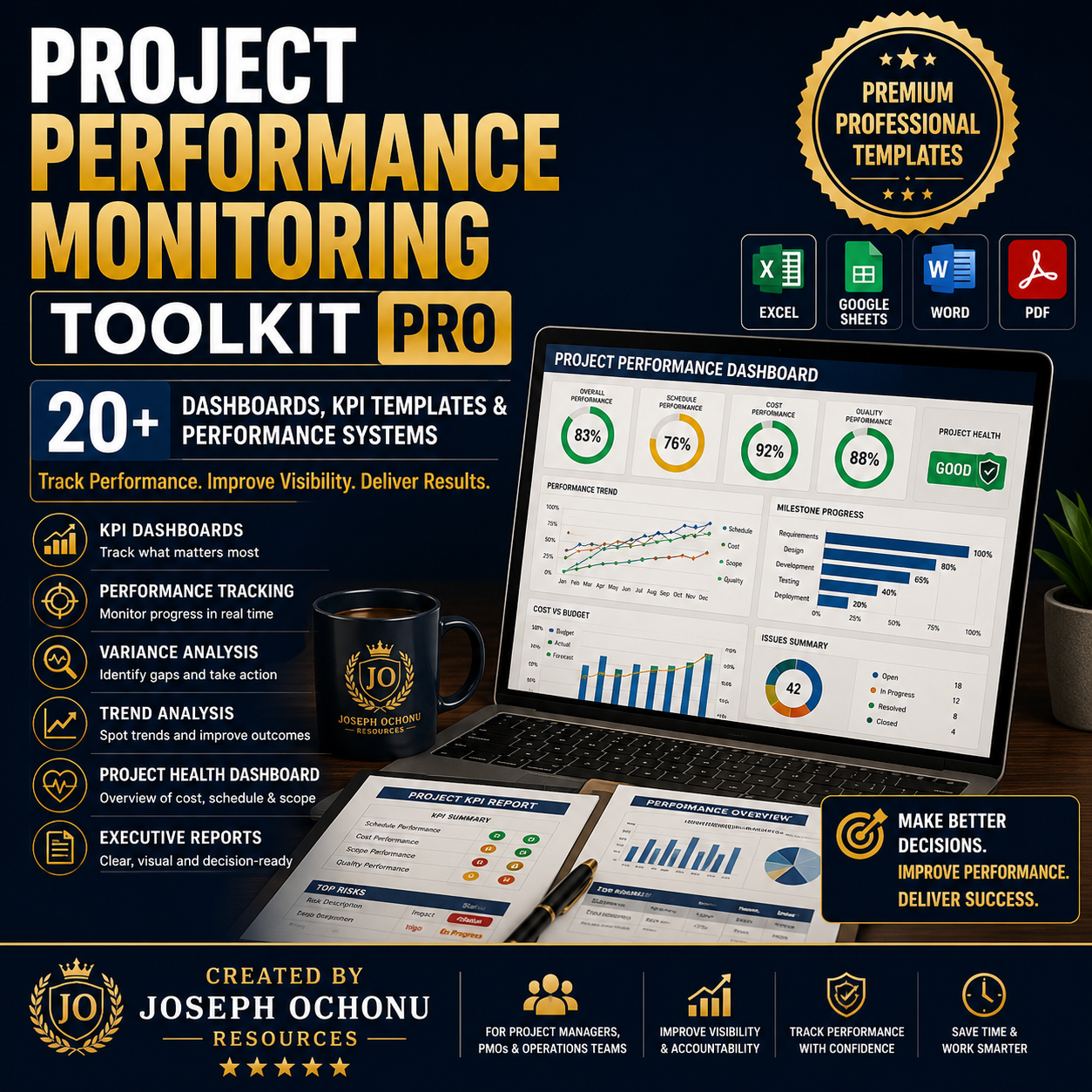 Project Performance Monitoring Toolkit Pro