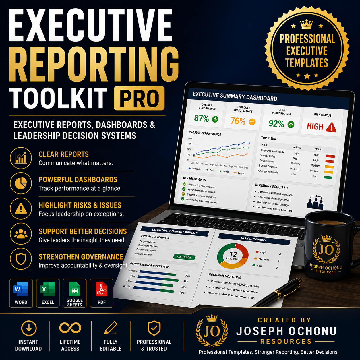 Executive Reporting Toolkit Pro