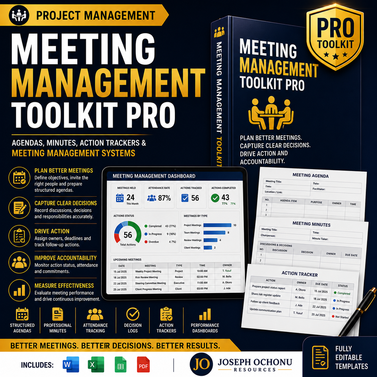 Meeting Management Toolkit Pro