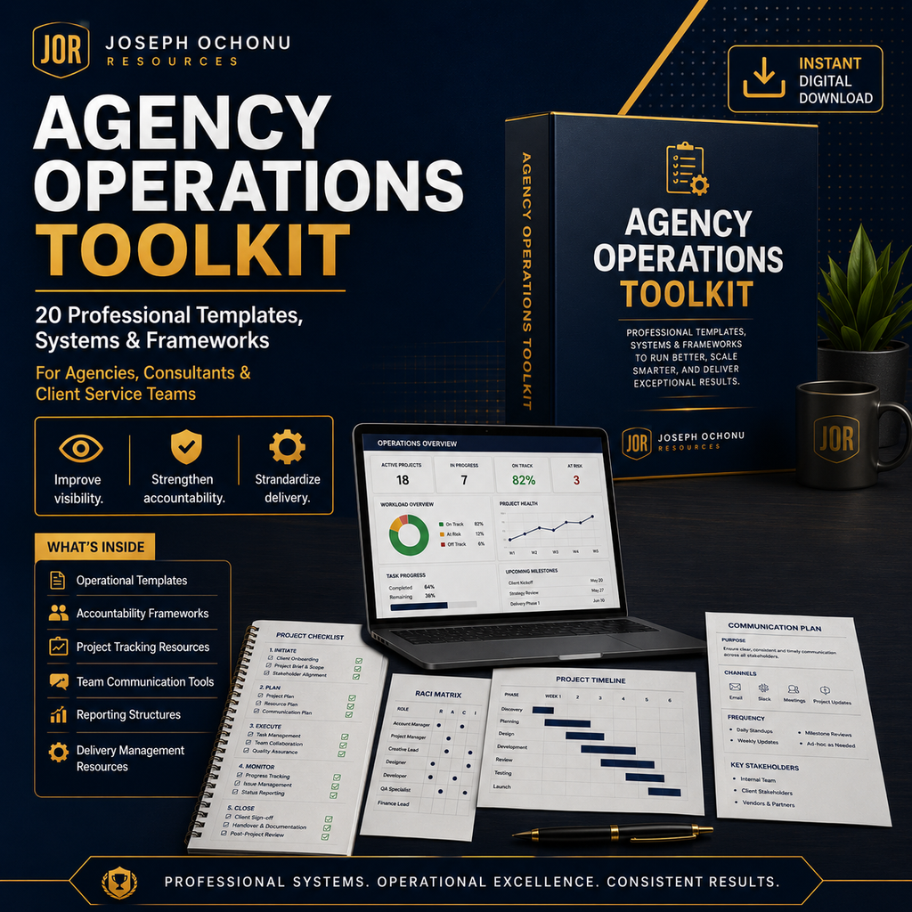 Agency Operations Toolkit