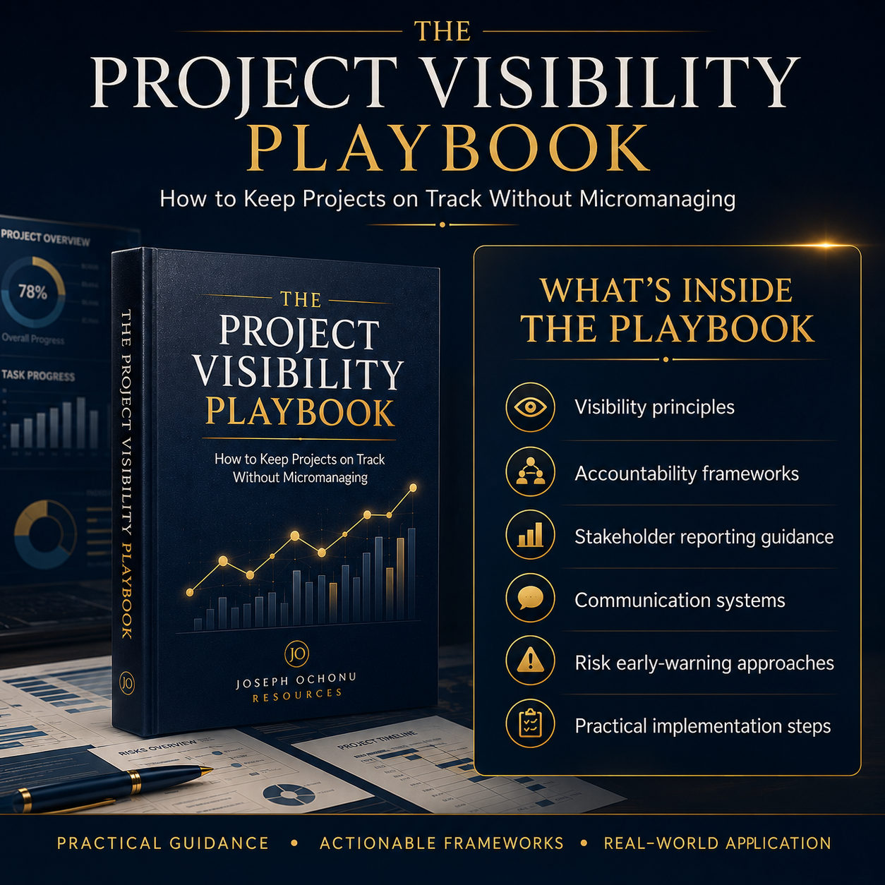 The Project Visibility Playbook | How to Keep Projects on Track Without Micromanaging