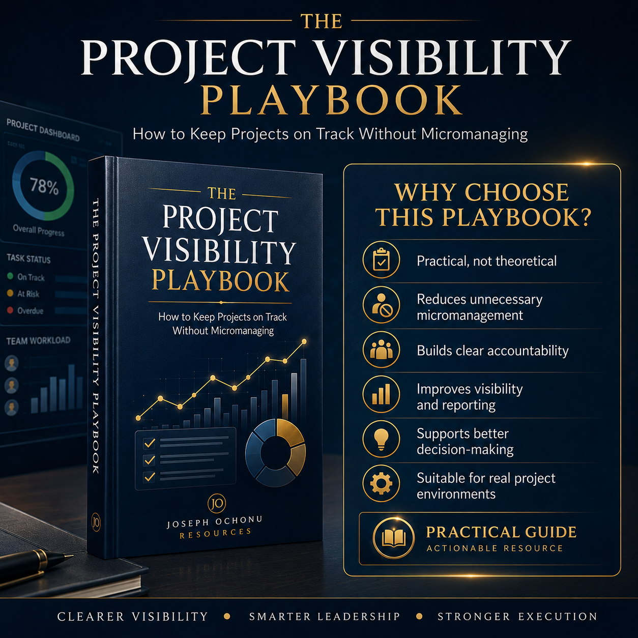 The Project Visibility Playbook | How to Keep Projects on Track Without Micromanaging