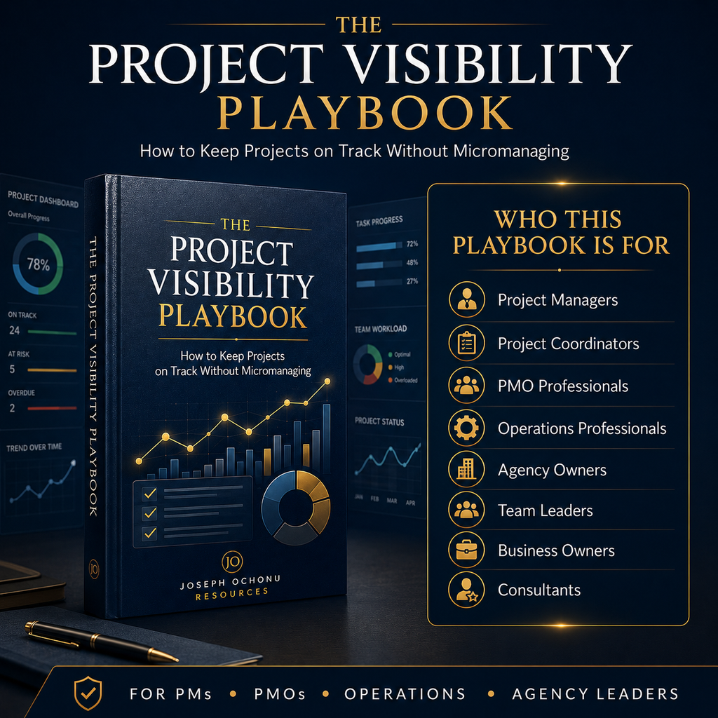 The Project Visibility Playbook | How to Keep Projects on Track Without Micromanaging