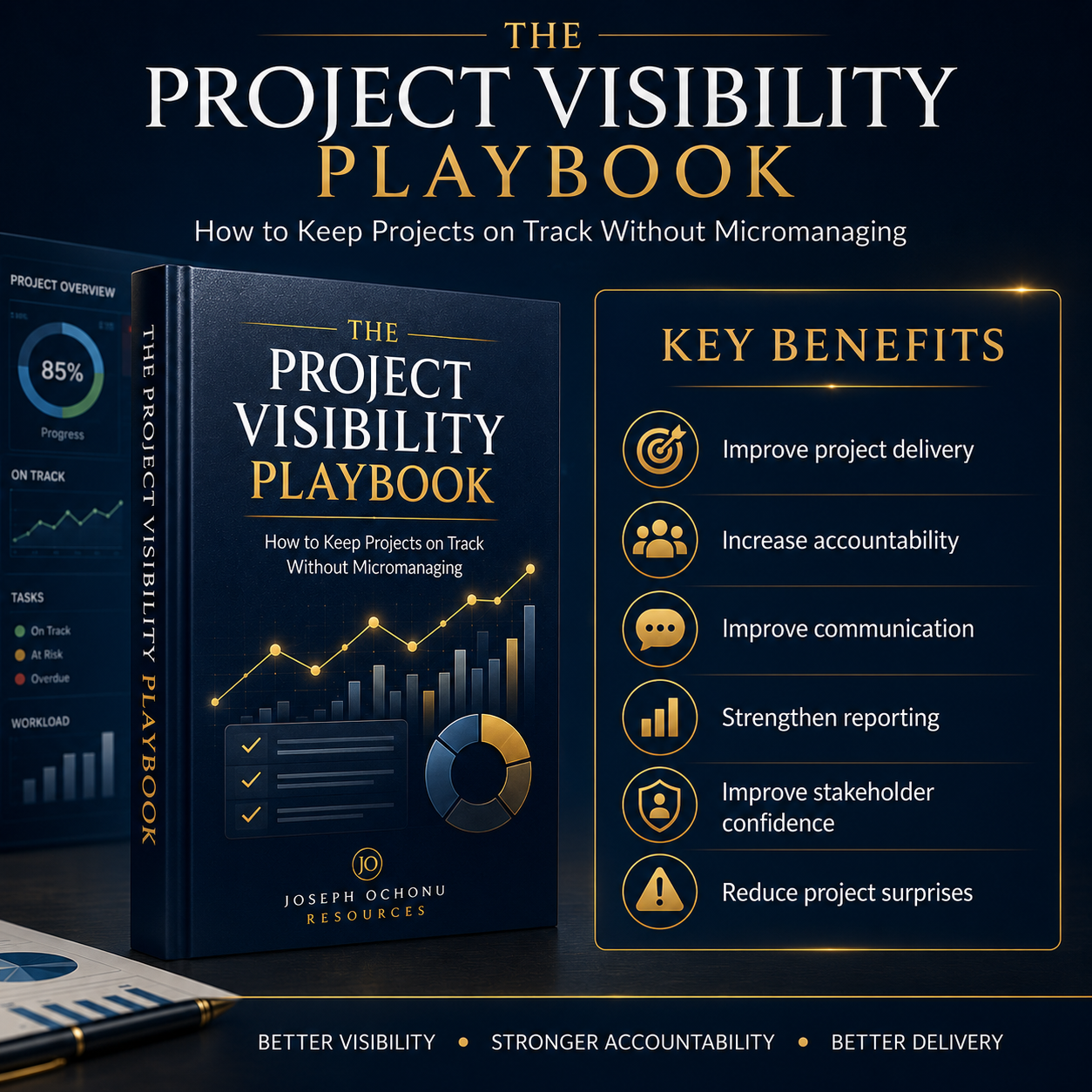 The Project Visibility Playbook | How to Keep Projects on Track Without Micromanaging