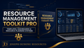 Resource Management Toolkit Pro | Templates, Dashboards & Resource Management System