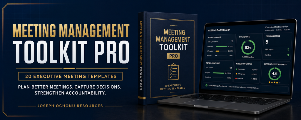 Meeting Management Toolkit Pro