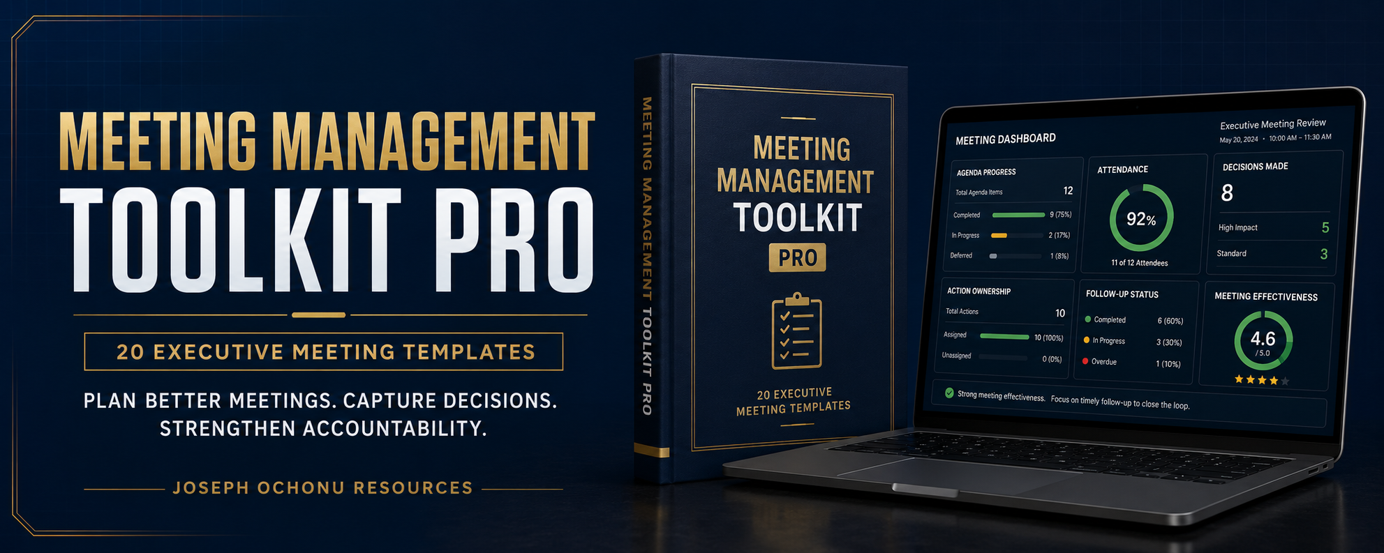 Meeting Management Toolkit Pro