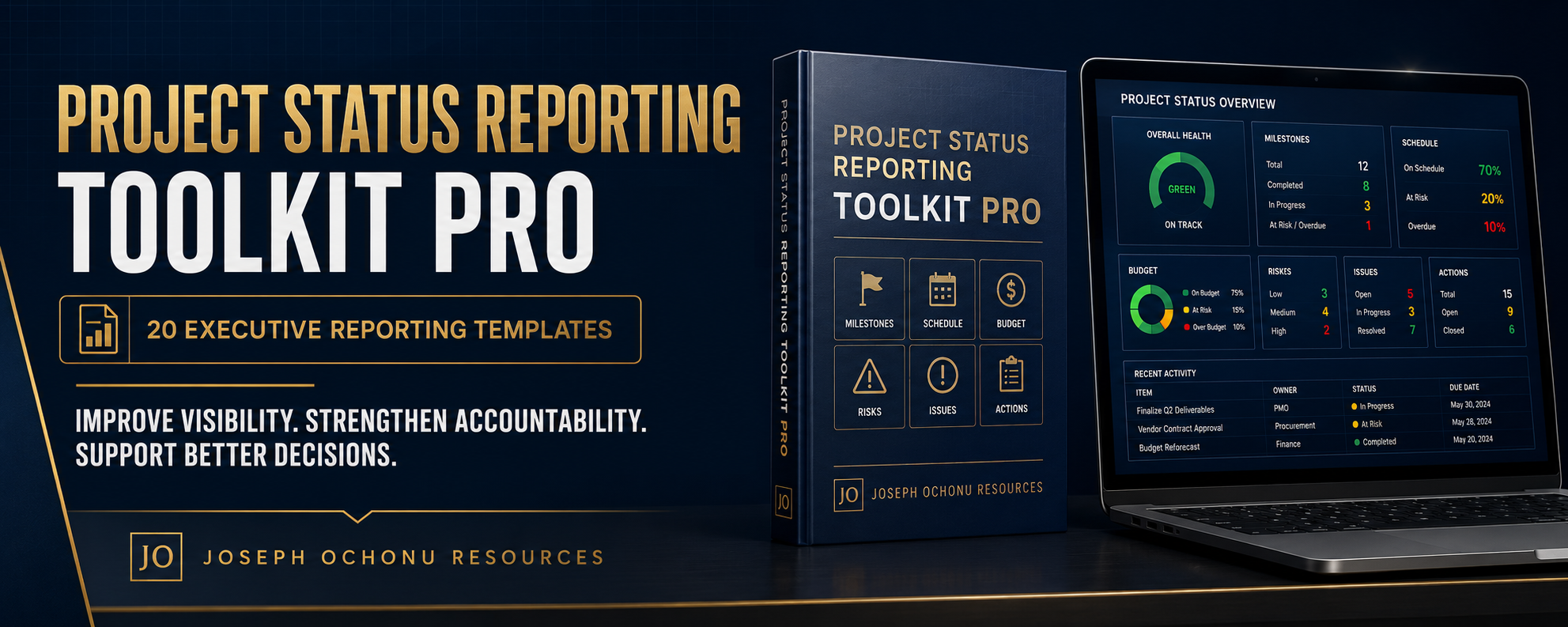 Project Status Reporting Toolkit Pro