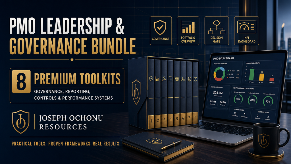 PMO Leadership & Governance Bundle | Templates, Dashboards & PMO Management Systems