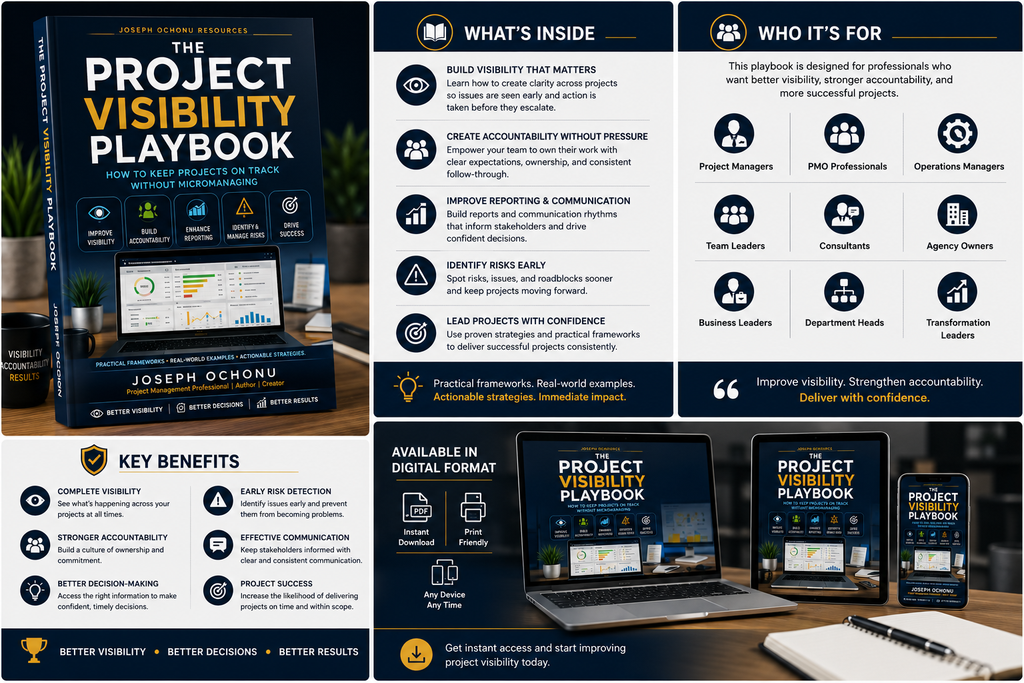 The Project Visibility Playbook | How to Keep Projects on Track Without Micromanaging