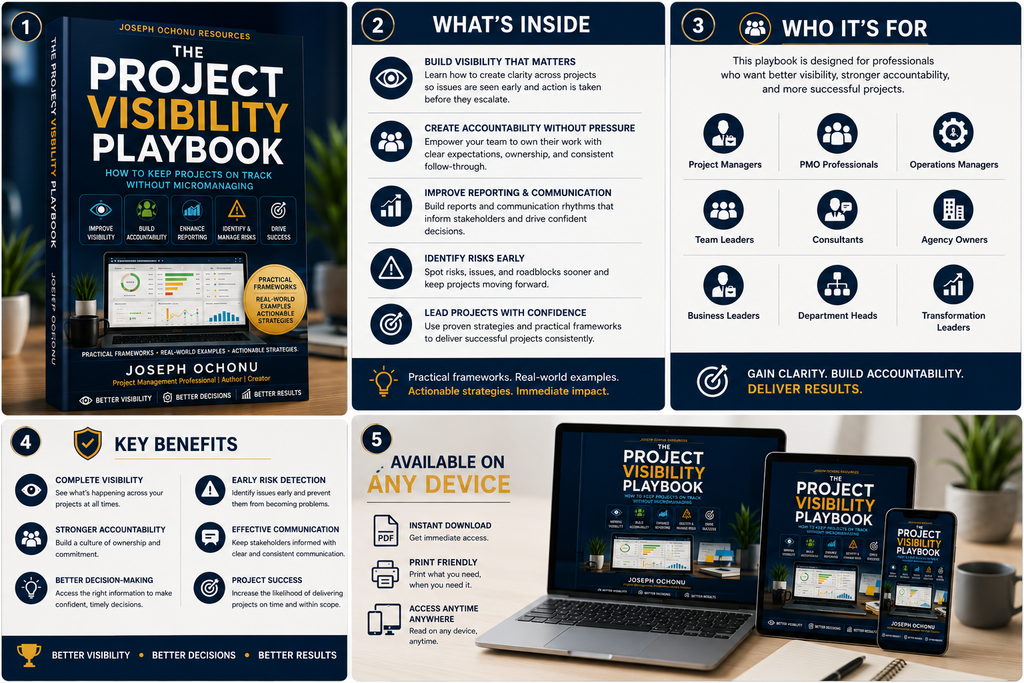 The Project Visibility Playbook | How to Keep Projects on Track Without Micromanaging