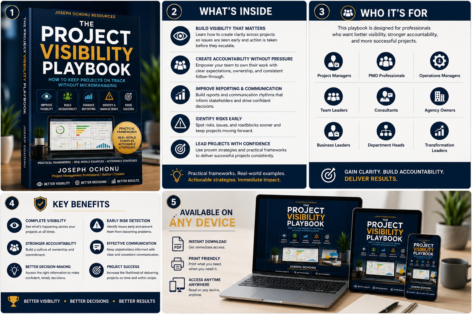The Project Visibility Playbook | How to Keep Projects on Track Without Micromanaging
