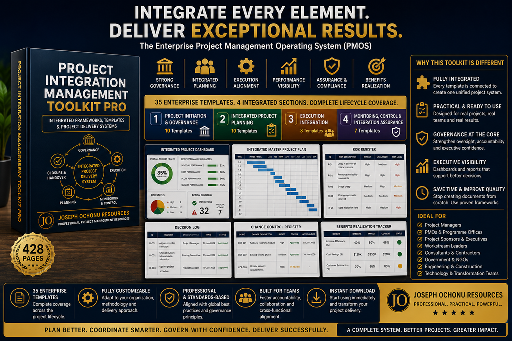 Project Integration Management Toolkit Pro
