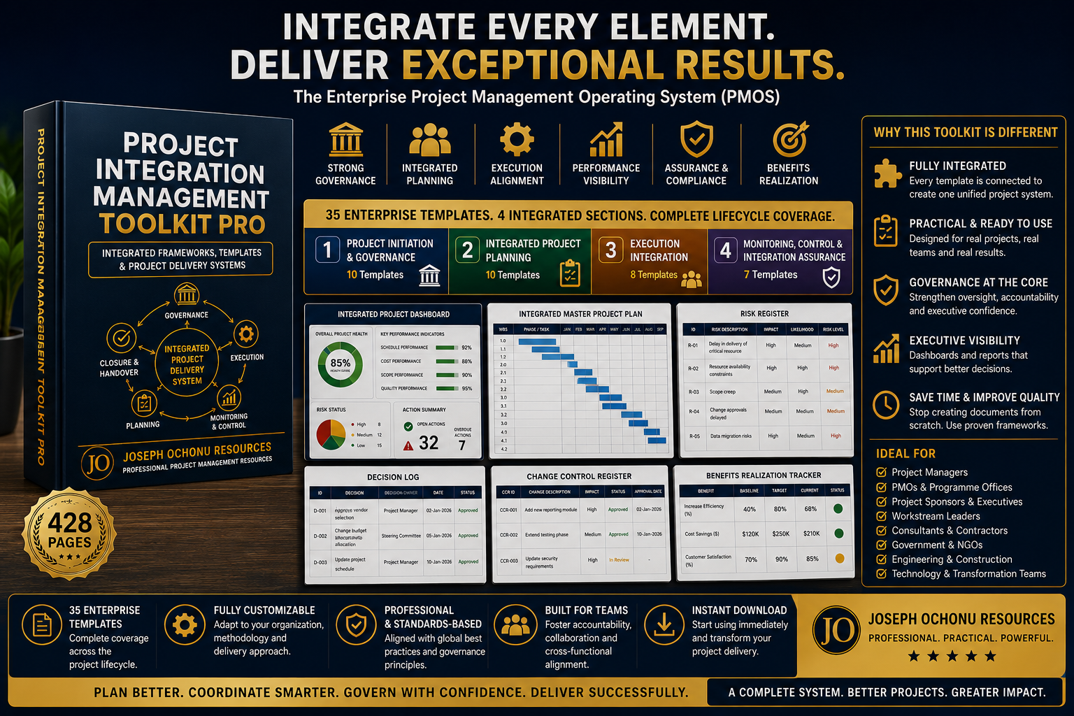 Project Integration Management Toolkit Pro