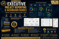 Executive Project Reporting & Dashboard Bundle — promotional graphic: ExecutiveProjectReportingandDashboardBundlecoverwithKPIdashboardsandexecutivereportingsystems.