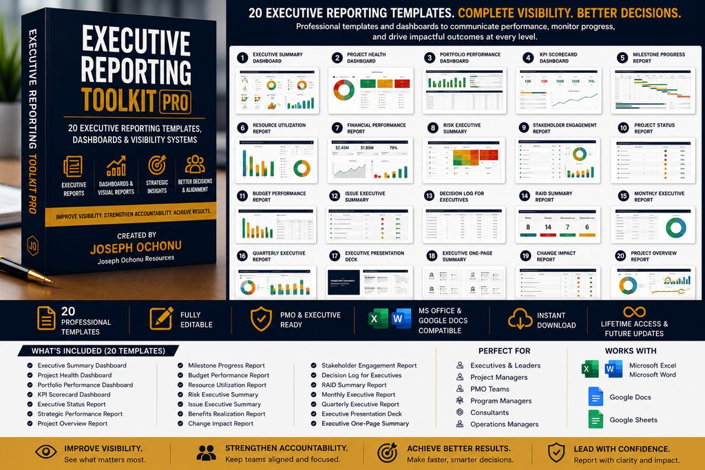 Executive Reporting Toolkit Pro