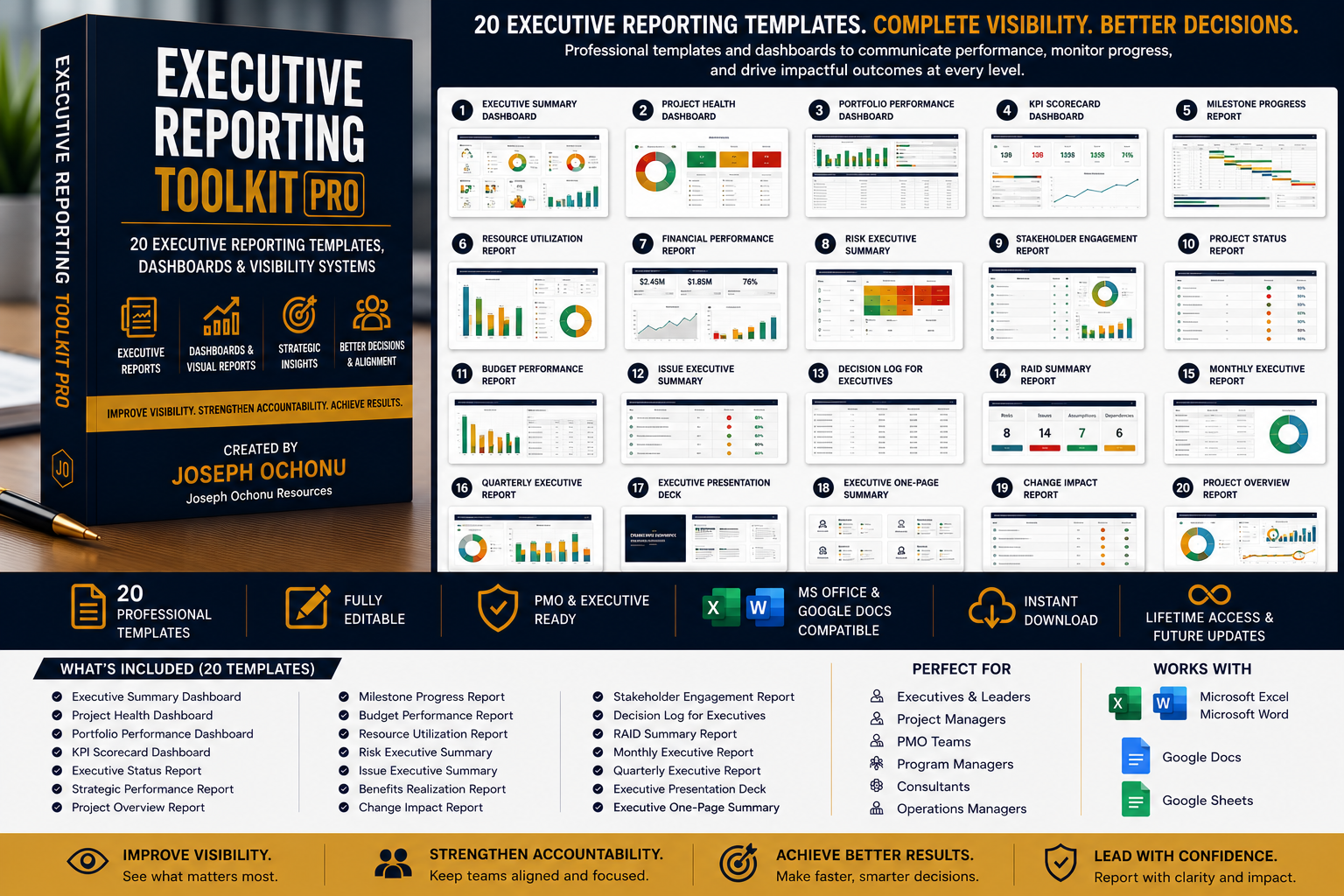Executive Reporting Toolkit Pro