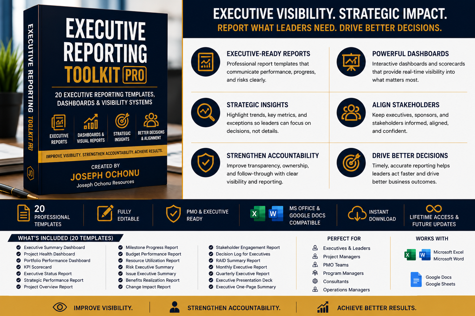 Executive Reporting Toolkit Pro