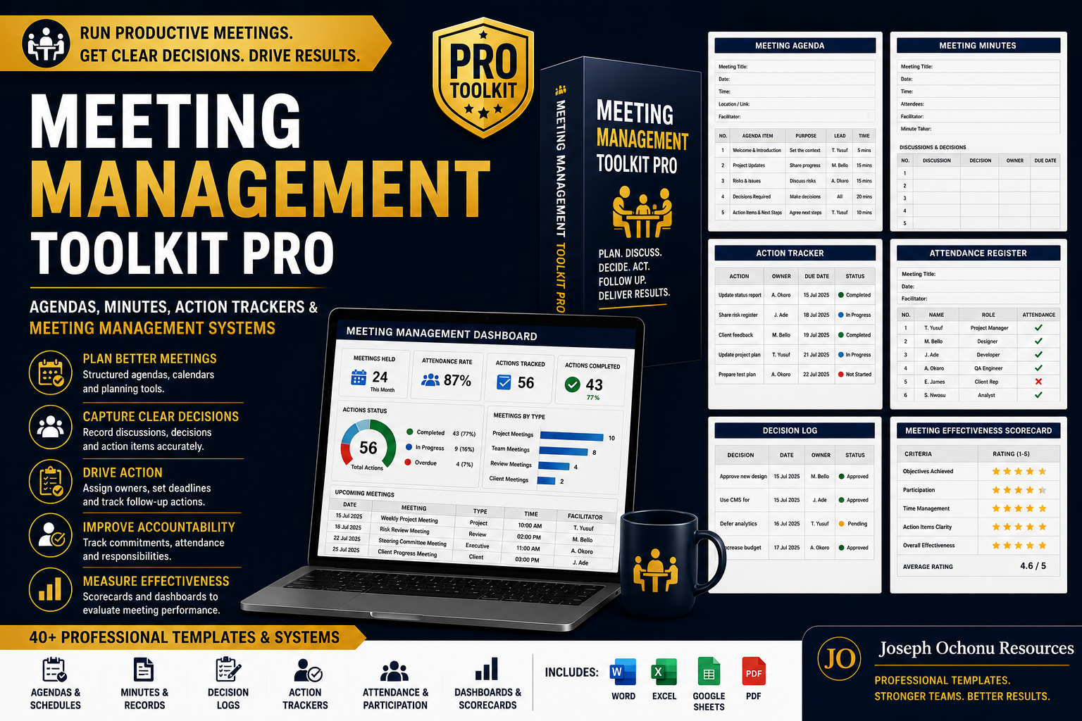 Meeting Management Toolkit Pro