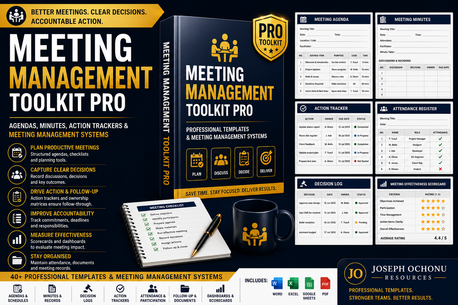 Meeting Management Toolkit Pro