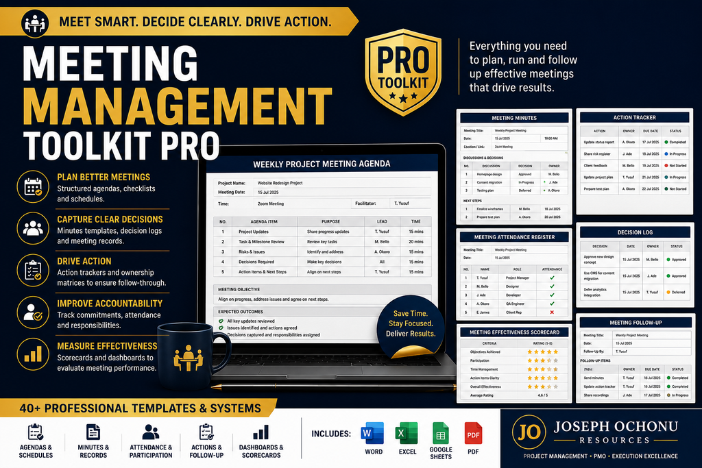 Meeting Management Toolkit Pro