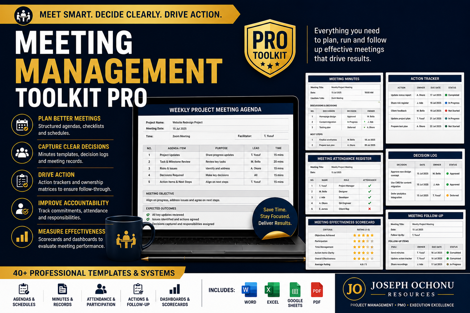 Meeting Management Toolkit Pro