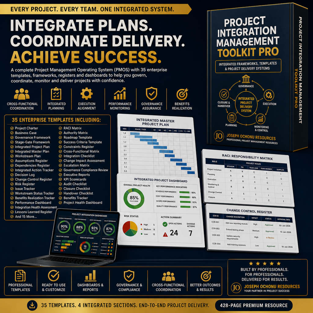Project Integration Management Toolkit Pro