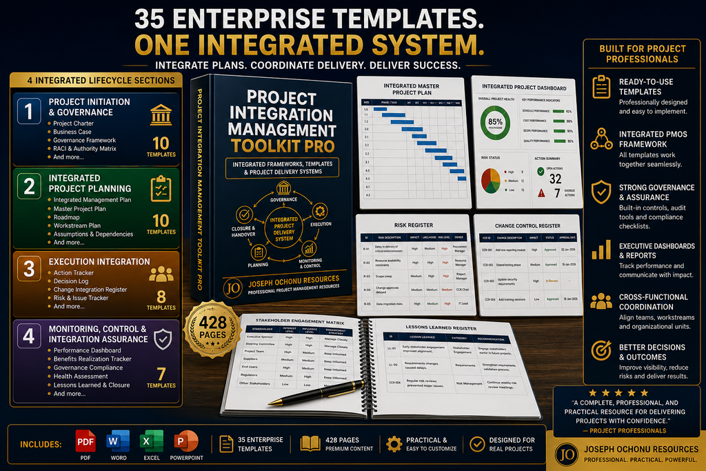 Project Integration Management Toolkit Pro