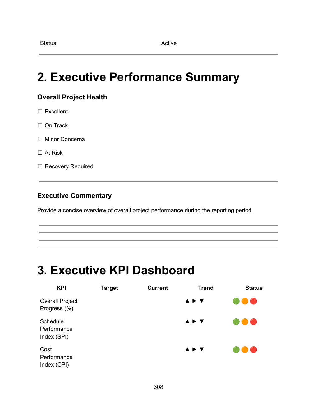 PMO Ultimate Toolkit Bundle — Integrated Performance Dashboard — Project Integration Management Toolkit Pro — Physical page 347